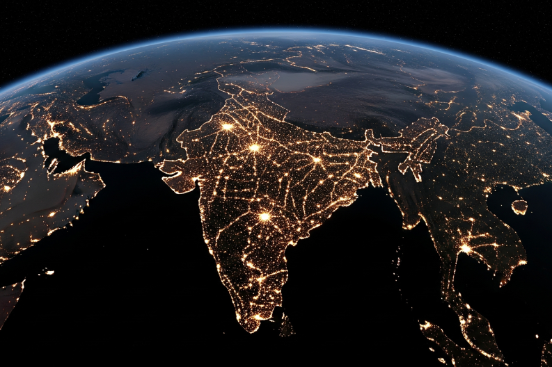 Mike Massimino Describes India's Nighttime Beauty from Space