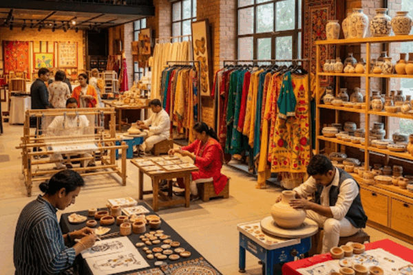 New Retail Space for Indian Handicrafts Opens in Delhi New Retail Space for Indian Handicrafts Opens in Delhi