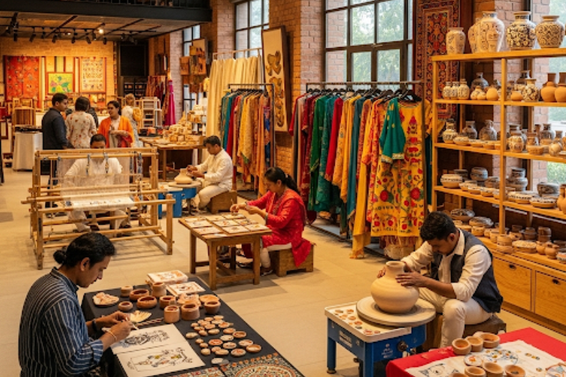 New Retail Space for Indian Handicrafts Opens in Delhi