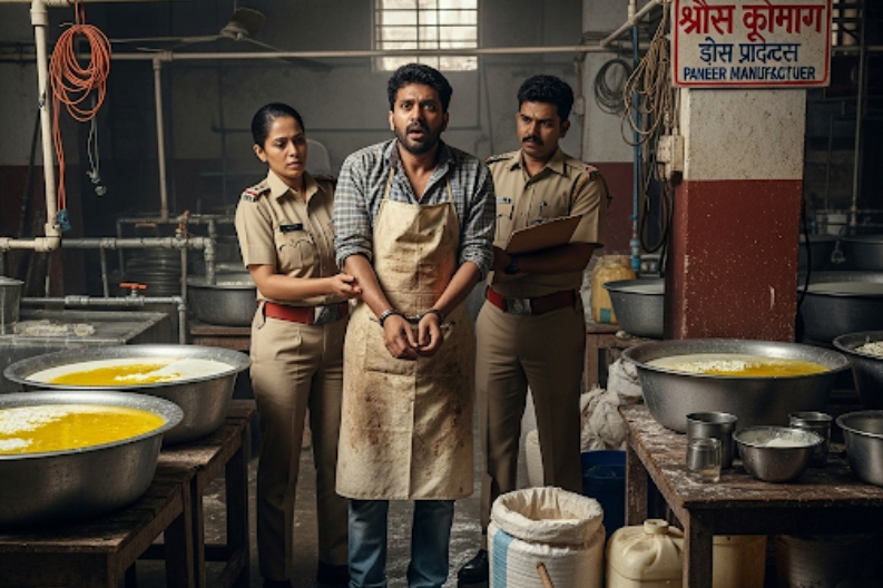 Noida Man Arrested for Making and Selling Fake Paneer