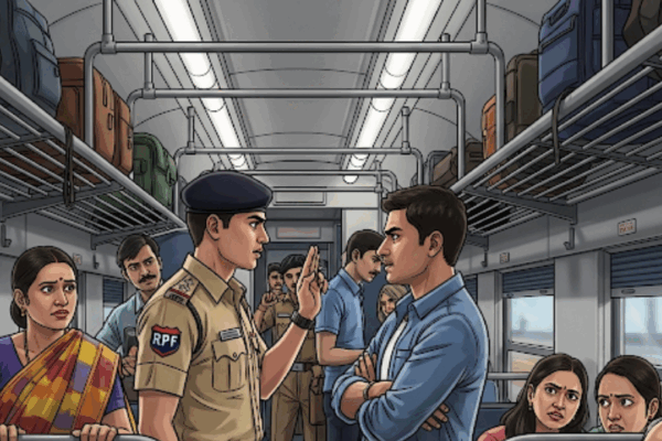 RPF Constable Accused of Harassing Train Passenger: What Happened RPF Constable Accused of Harassing Train Passenger: What Happened