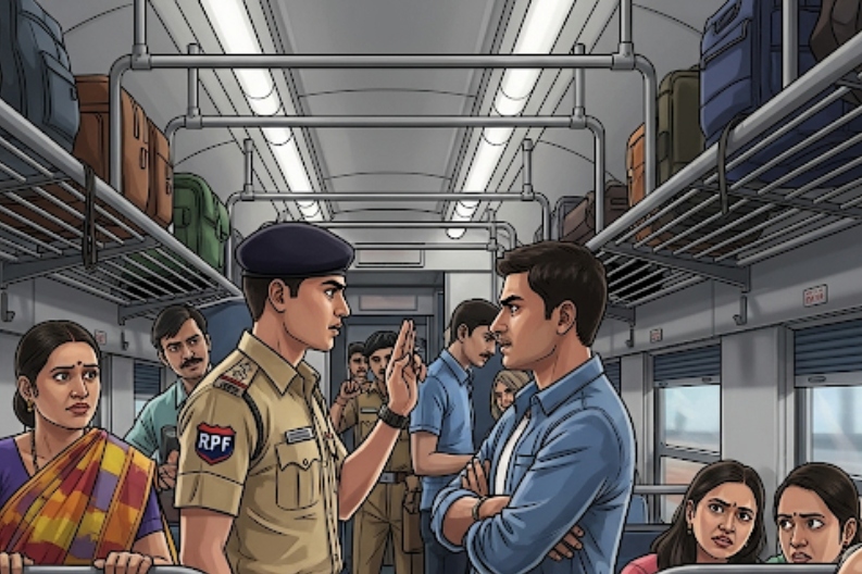 RPF Constable Accused of Harassing Train Passenger: What Happened