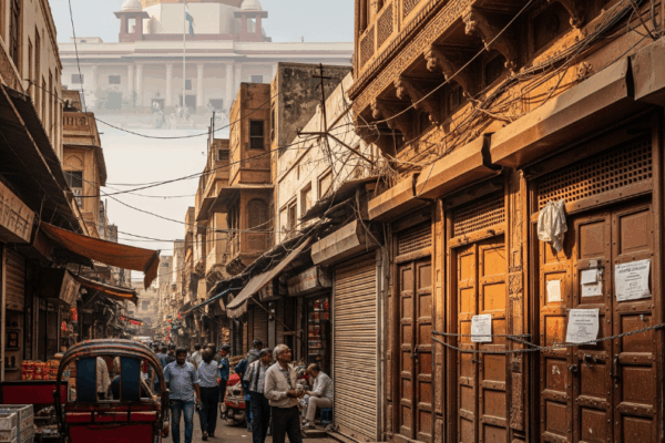 Shops in Chandni Chowk Close After Supreme Court Decision