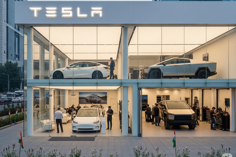 Tesla Expands into Gurugram with New Lease at Sohna Road