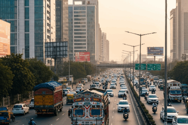 Two Men Tragically Killed in Gurugram Truck Accident Two Men Tragically Killed in Gurugram Truck Accident