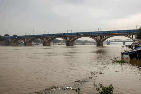 Yamuna River's Water Level Nears Danger Mark in Delhi