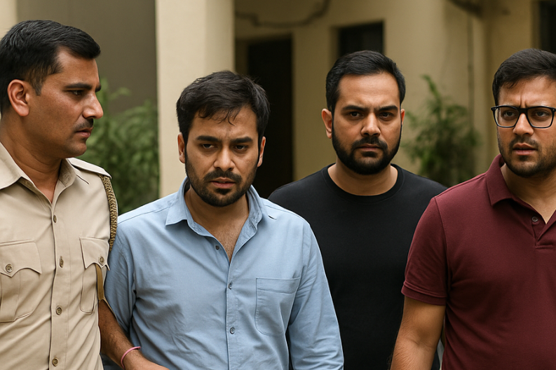 3 Businessmen Arrested for Trying to Extort Jeweller in Karol Bagh