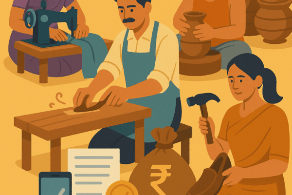 30 Lakh Join PM Vishwakarma Scheme in 2 Years, 4.7 Lakh Loans-min