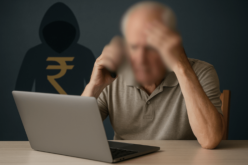 73-Year-Old Retired Banker Loses Rs 23 Crore in Online Scam