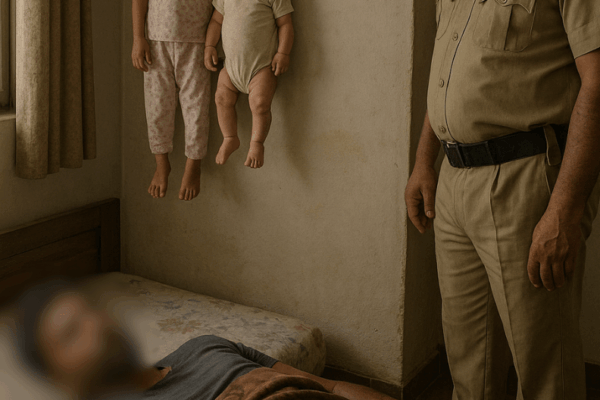 A Family Man and 2 Year Old Daughters Found Dead in Faridabad