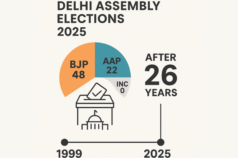 BJP Victory in Delhi Assembly Elections 2025: A Look at the Result