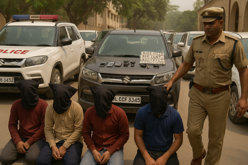 Ghaziabad Police Suspend Head Constable Linked to Car Theft