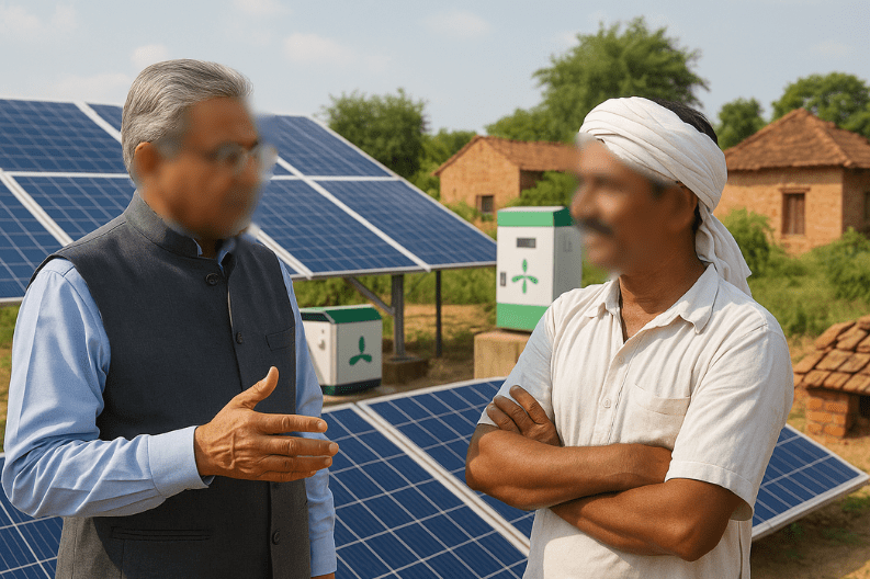 Haryana Government Plans Renewable Energy for Villages-min