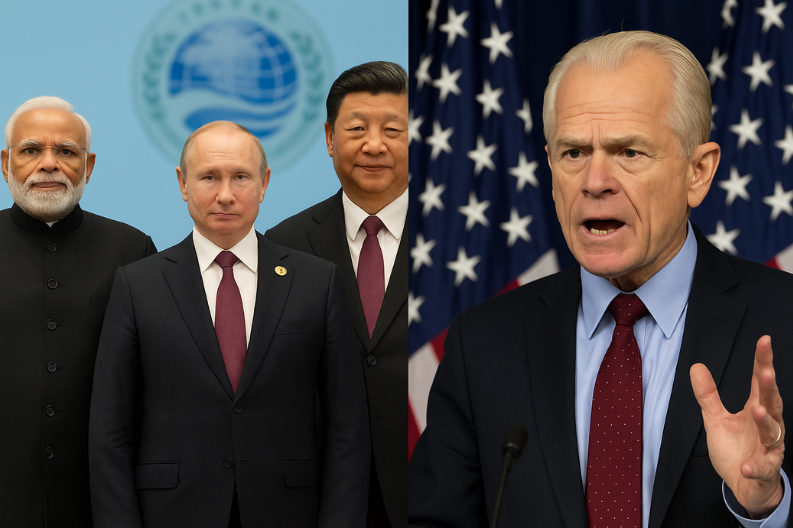 Peter Navarro Criticizes India's Relationship with Russia after SCO