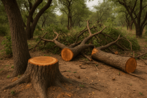 Tree Cutting Concerns in Faridabad's Protected Aravalli Region
