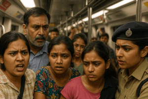 Women Pickpockets Caught Targeting Delhi Metro Passengers