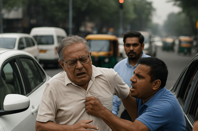 66-Year-Old Businessman Severely Injured in Road Rage Incident