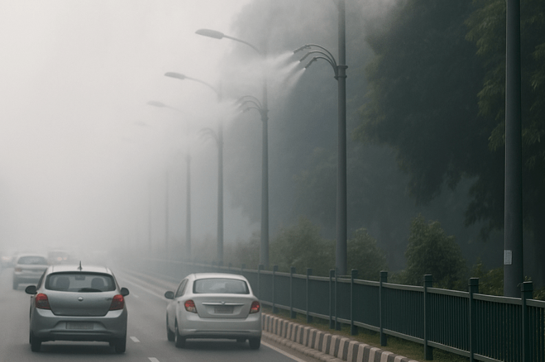 Delhi Introduces Spraying Misting System to Fight Winter Pollution
