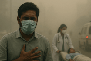 Delhi-NCR Faces Air Pollution Crisis_ Hospitals Report Rising Respiratory Cases