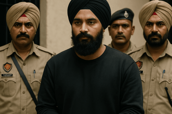 Gangster Lakhwinder Singh Arrested After Deportation from the US Gangster Lakhwinder Singh Arrested After Deportation from the US