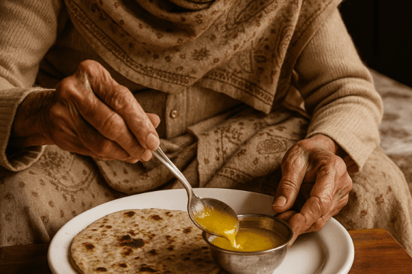 Grandmother Ate Ghee Daily Till 95_ Cardiologist explains Truth