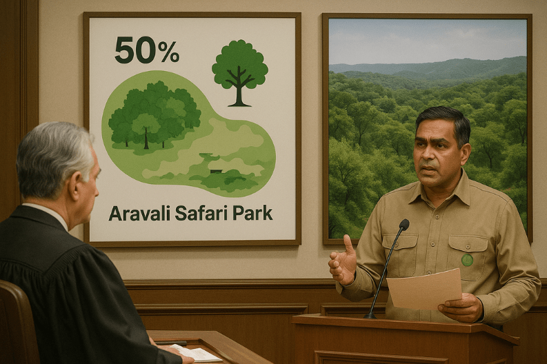 Haryana Shares Plans for Aravali Safari Park with Supreme Court