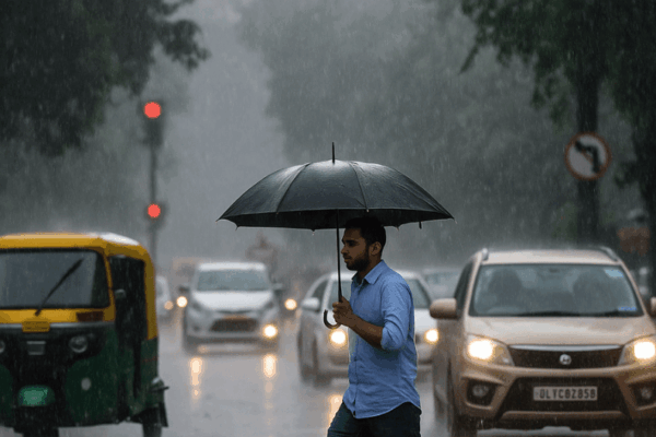 Heavy Rain Forecast Today in Delhi, Noida, Gurugram, Ghaziabad