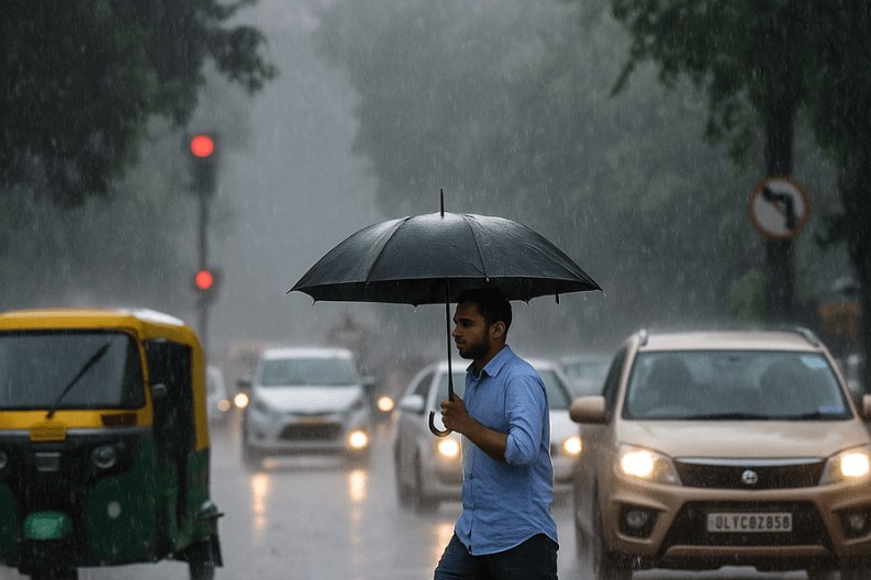 Heavy Rain Forecast Today in Delhi, Noida, Gurugram, Ghaziabad