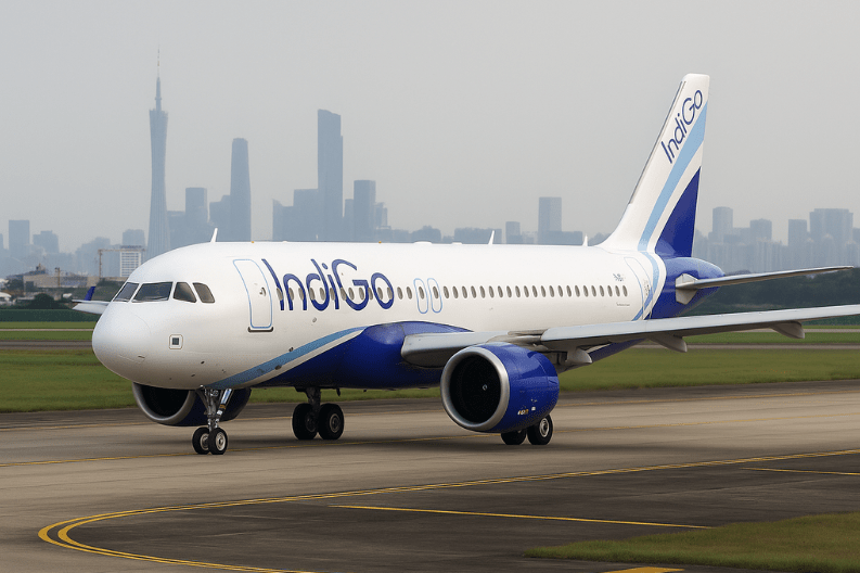 IndiGo Will Start Direct Flights from Delhi to Guangzhou
