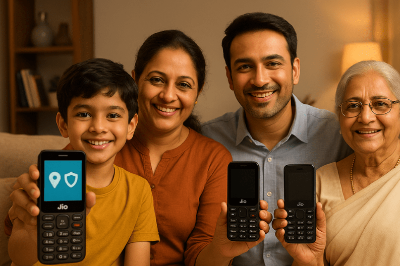 Jio Launches Safety-First JioBharat Phones for Every Family