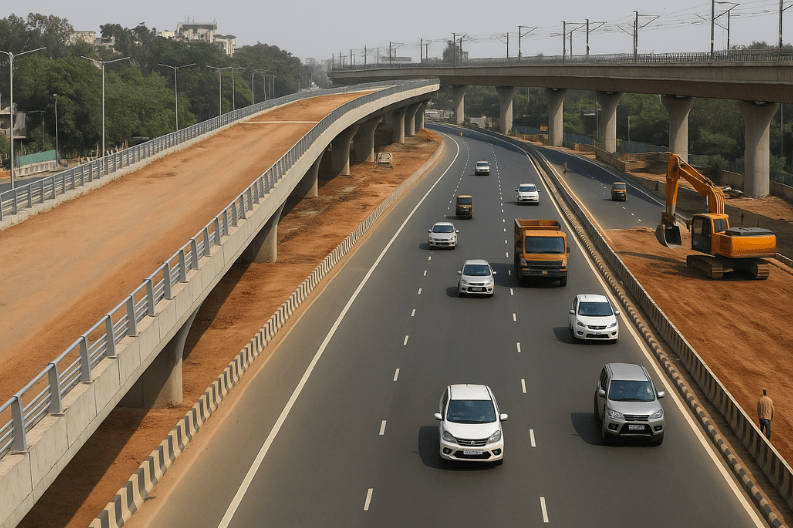 Plans to Upgrade the 22 Km Mehrauli-Badarpur Road in Delhi