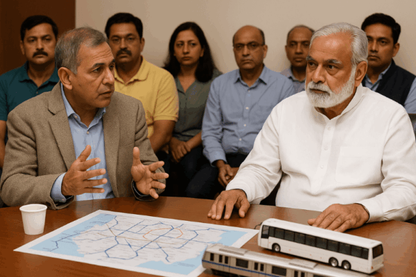 Residents Demand Better Metro and Bus Services for Gurugram and Delhi