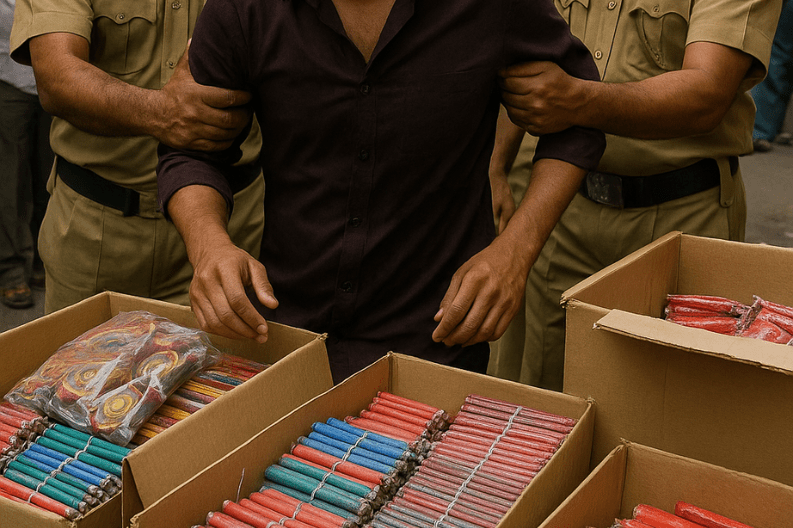 The Secret Sale of Firecrackers Before Diwali