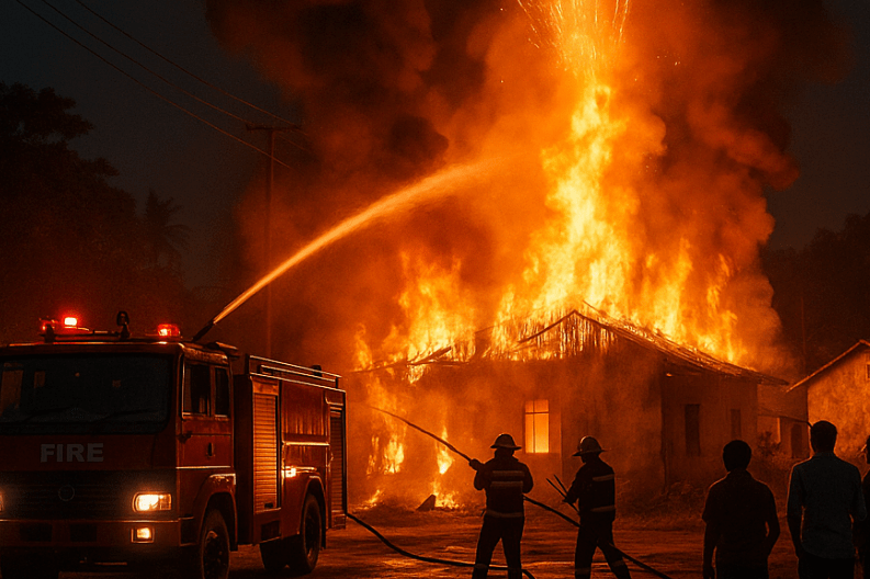 Tragic Fire in Andhra Pradesh_ Six Lives Lost and Many Injured