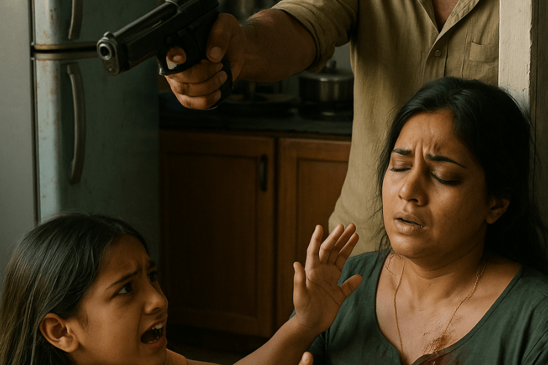 Tragic Incident Man Shoots Wife in Front of Daughter in Ghaziabad