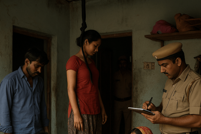 Tragic Incident_ Woman Takes Her Life Amid Marital Dispute