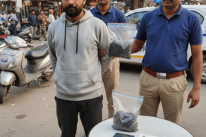 Afghan National Arrested in Delhi for Illegal Stay and Drug Charges