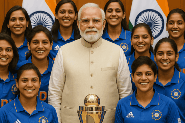 Celebrate the Historic Win of India's Women's Cricket Team