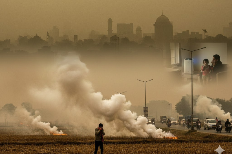 Current Air Quality and Pollution Situation in Delhi and Punjab