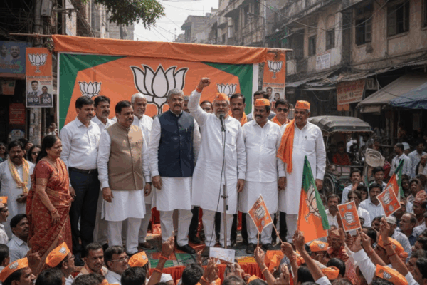 Delhi BJP Leaders Motivate Workers for MCD By-elections