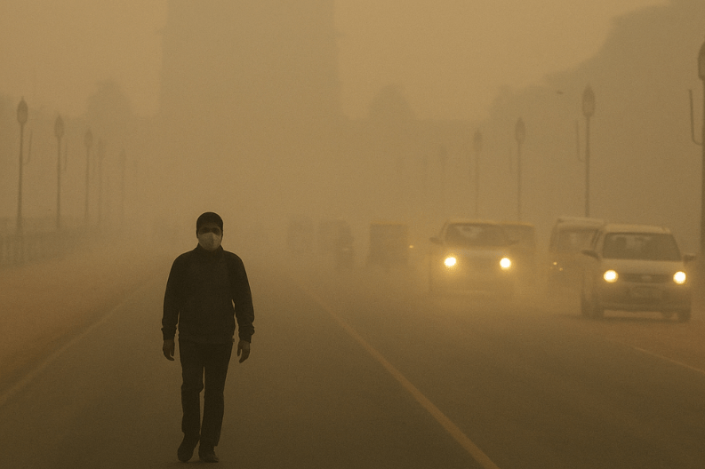 Delhi Faces Severe Air Pollution Crisis_ AQI Hits 727 Amidst Stubble Fires and Deadly Smog