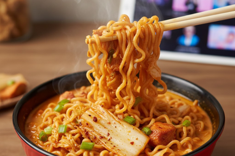 Exciting Launch of Dynamite Korean Kimchi Noodles in India