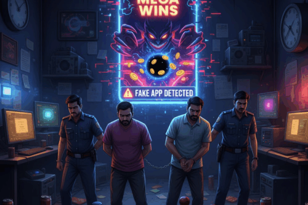 Four Men Arrested for Running a Fake Gaming App that Cheated Users of Rs 8 Crore