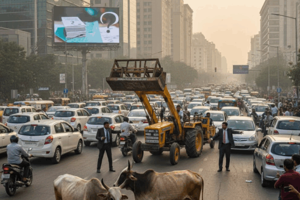 Inquiry Launched into Tender for Stray Cattle Capture in Gurgaon Following Complaint