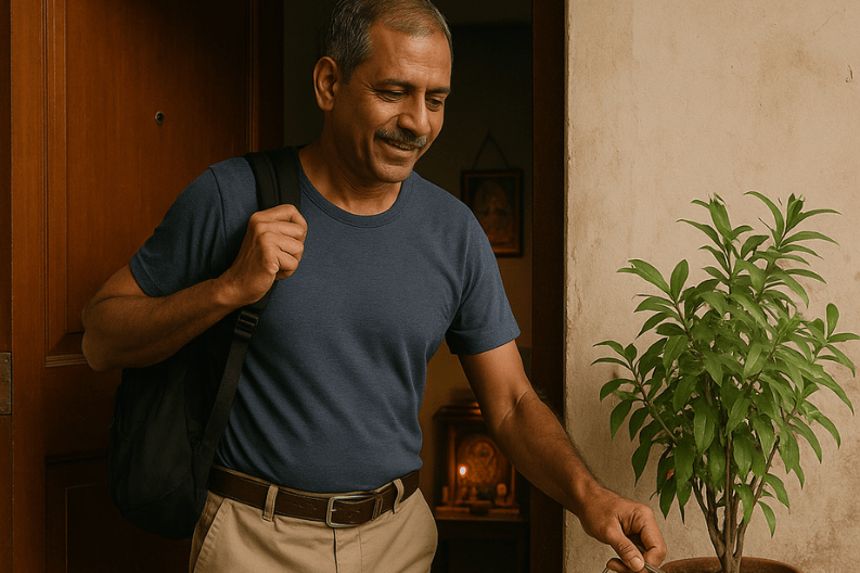 Inspiring Routine of a Ghaziabad Man at 50 Shows Discipline and Hard Work