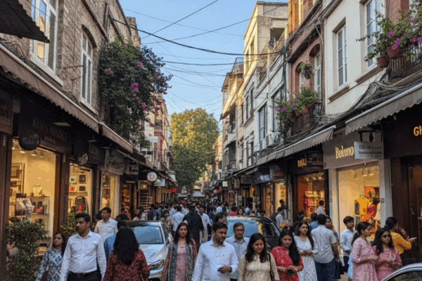 Khan Market Stays India's Most Expensive Retail Street Despite Global Ranking Change
