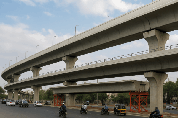 New Double-Decker Flyover Project on Paud Road in Pune