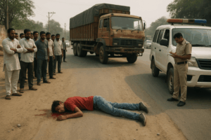 Road Accidents Claim Lives in Farrukhnagar_ A Tragic Day for the Community