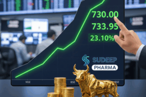 Sudeep Pharma Share Price Surges 23% on Strong Market Debut
