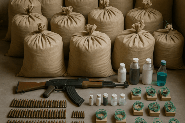 Terror Plot Foiled in Faridabad_ Major Explosives and Weapons Found